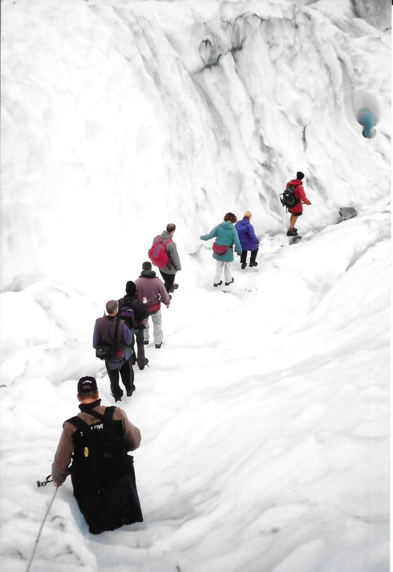 On The Road - Paul in St. Augustine - New Zealand South Island, Franz Josef Glacier 4