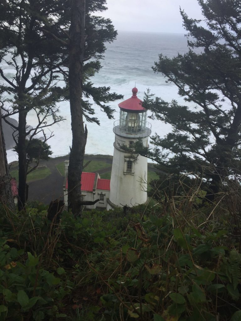 On The Road - StringOnAStick - Heceta Head lighthouse 2