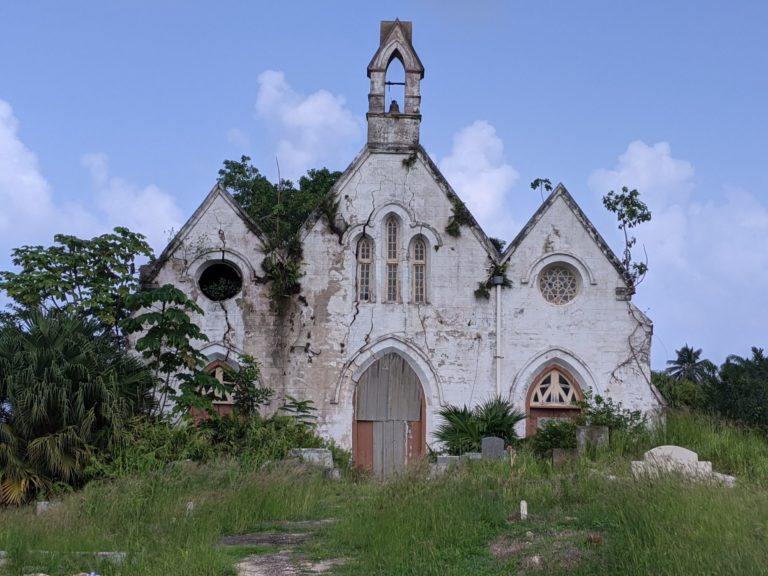 On The Road - Big R - Parish churches, Barbados 7