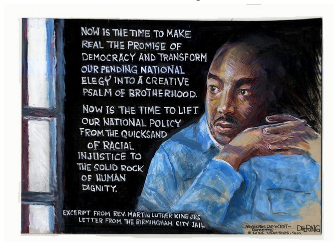 Monday Morning MLK Day Open Thread: Mark the Day