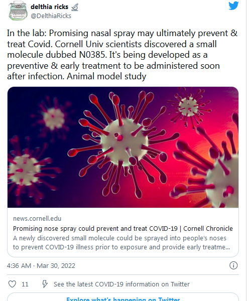 COVID-19 Coronavirus Updates: Tuesday / Wednesday, March 29-30 17