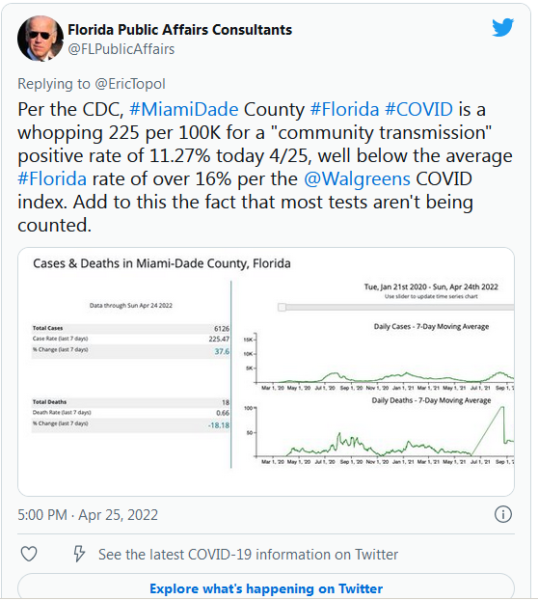 COVID-19 Coronavirus Updates: Monday / Tuesday, April 25-26 3