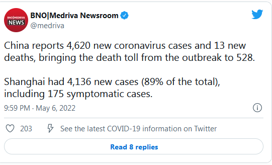 COVID-19 Coronavirus Updates: Friday / Saturday, May 6-7 4