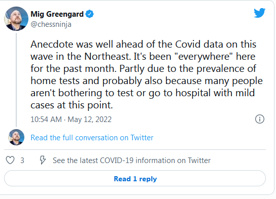 COVID-19 Coronavirus Updates: Thursday / Friday, May 12-13 13