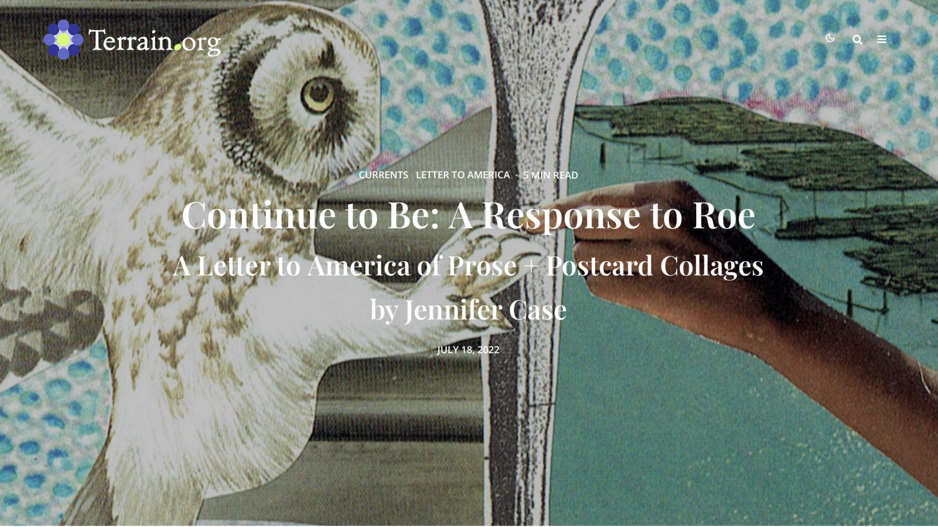 Continue to Be: A Response to Roe