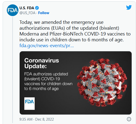 COVID-19 Coronavirus Updates: Thursday / Friday, Dec. 8-9 1