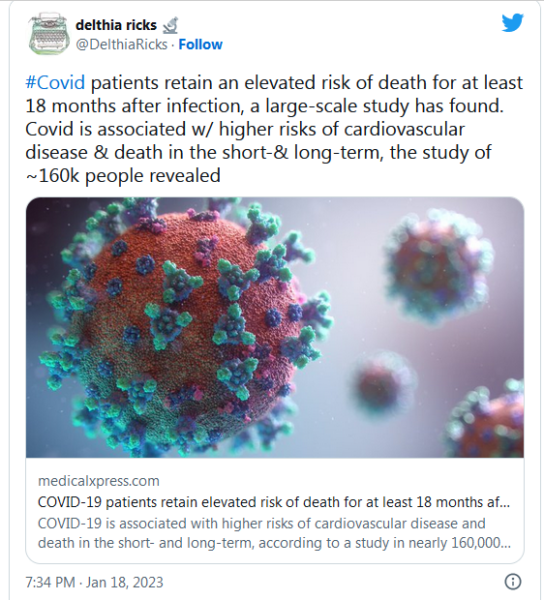 COVID-19 Coronavirus Updates: Thursday / Friday, Jan. 19-20 11
