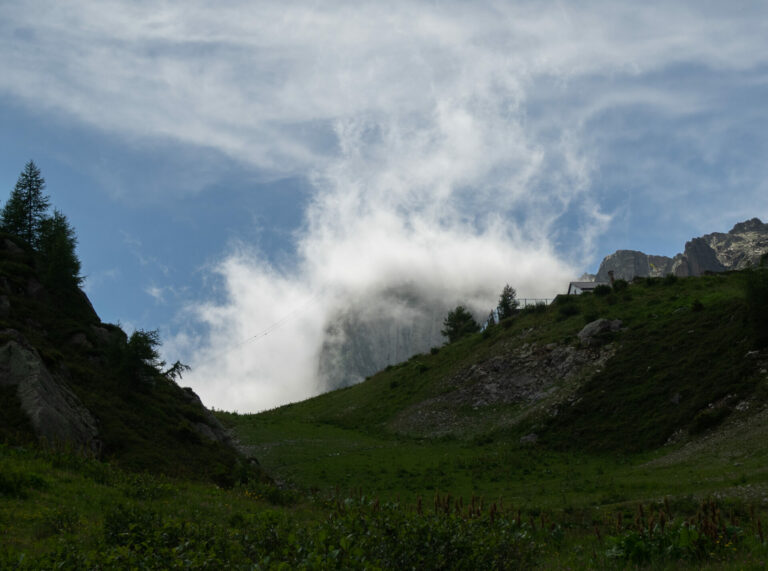 On The Road - BigJimSlade - Hiking in the Alps, Chamonix and Grindelwald 2022, changing weather 3