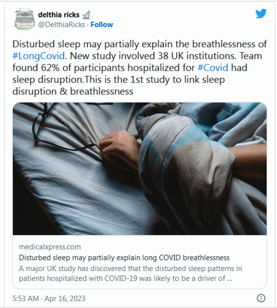 COVID-19 Coronavirus Updates: April 19, 2023 11