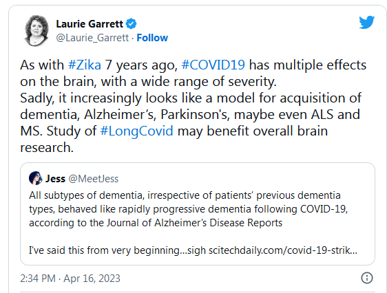 COVID-19 Coronavirus Updates: April 19, 2023 12