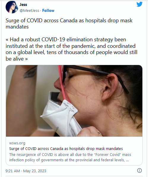 COVID-19 Coronavirus Updates: May 24, 2023 9