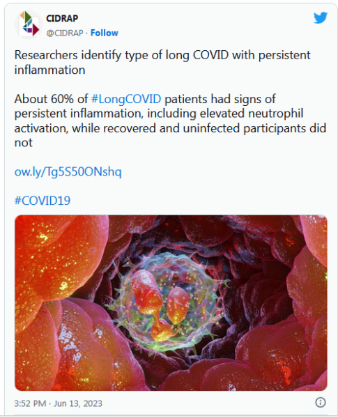 COVID-19 Coronavirus Updates: June 14, 2023 6