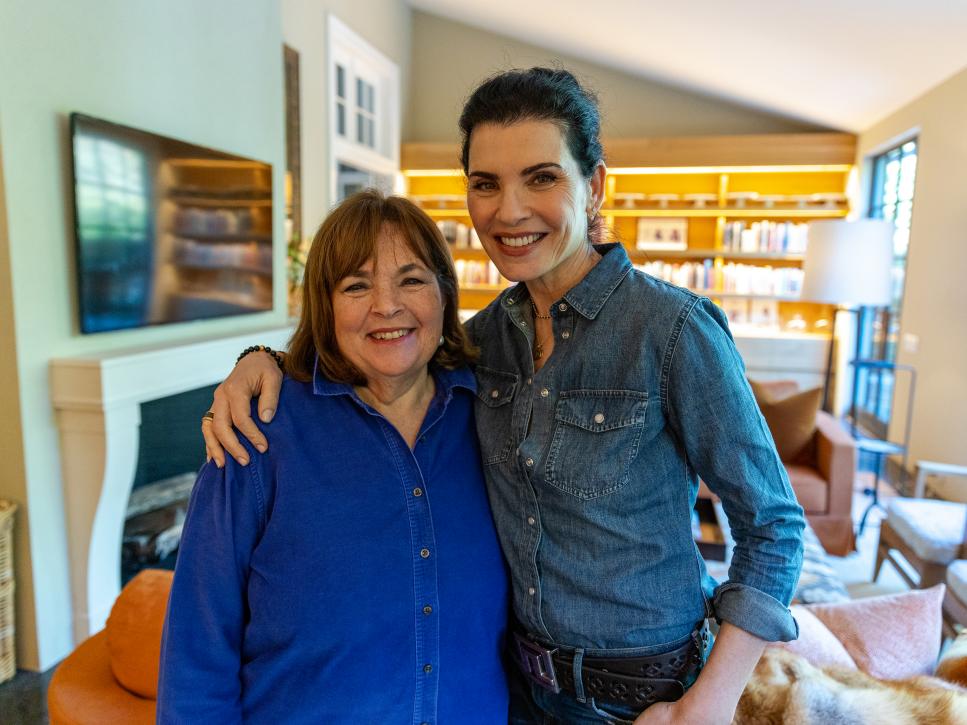 Ina Garten and Julianna Margulies