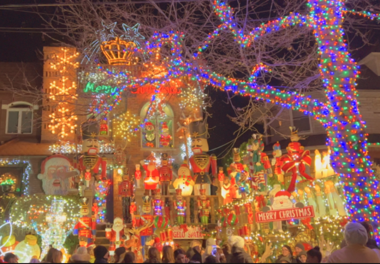 On The Road - ema - Dyker Heights Christmas Lights 2023 9