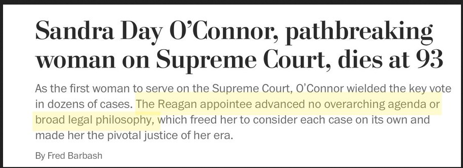 Late Night Open Thread: Justice Sandra Day O'Connor, Last of Her Very Specific Kind 1