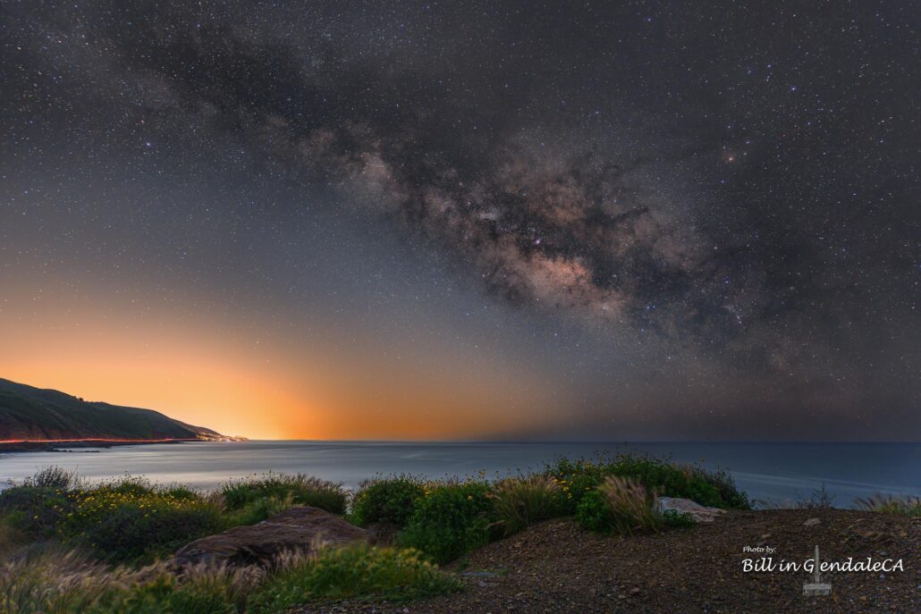 On The Road - BillinGlendaleCA - The Milky Way Reimagined. 6