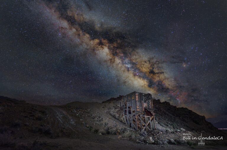 On The Road - BillinGlendaleCA - The Milky Way Reimagined.