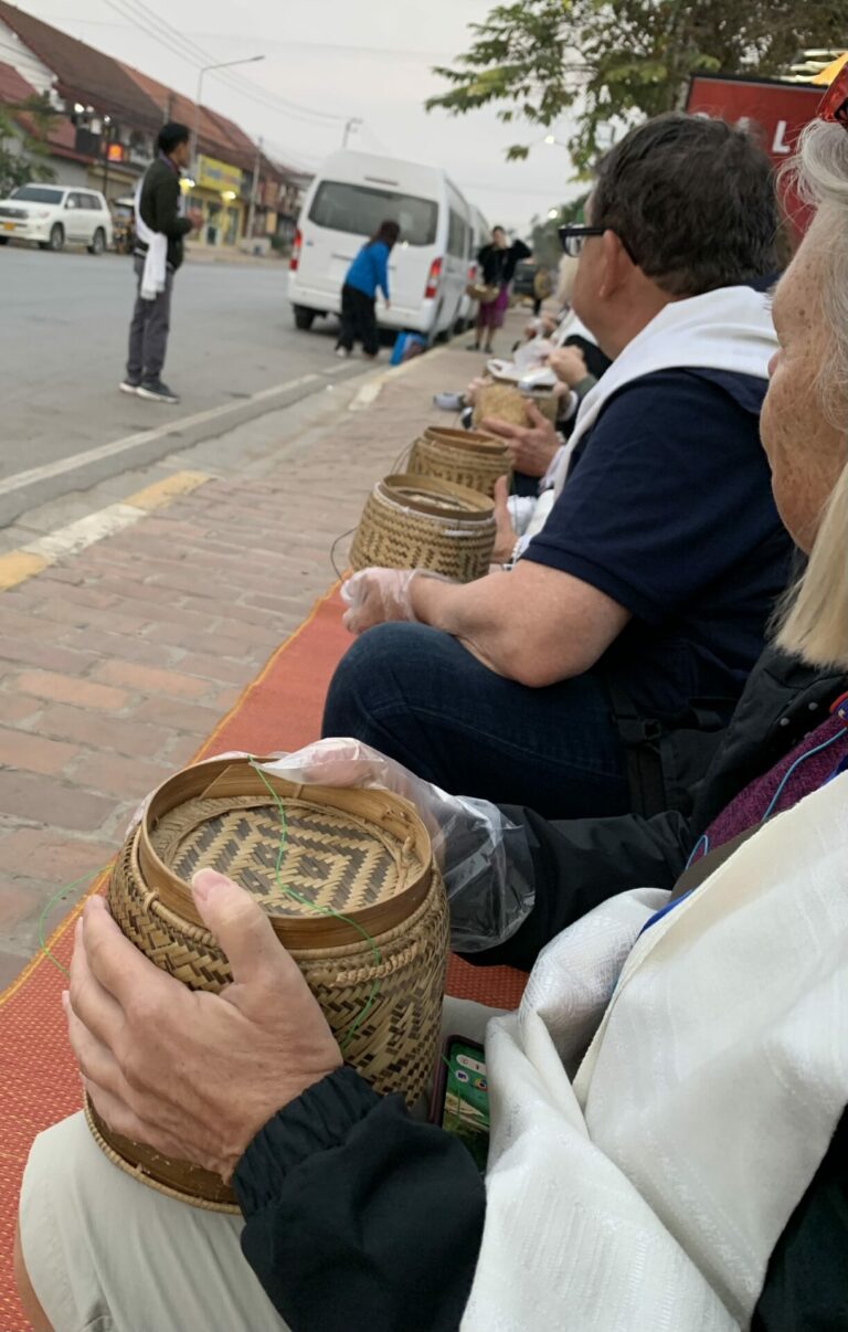 On The Road - Auntie Anne - Southeast Asia - Laos and Buddhism 2