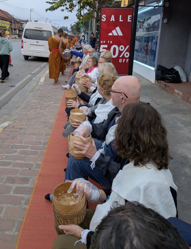 On The Road - Auntie Anne - Southeast Asia - Laos and Buddhism 1