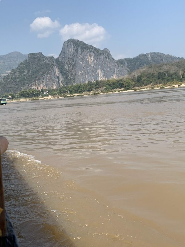 On The Road - Auntie Anne - Southeast Asia - Laos - The Mekong River 2