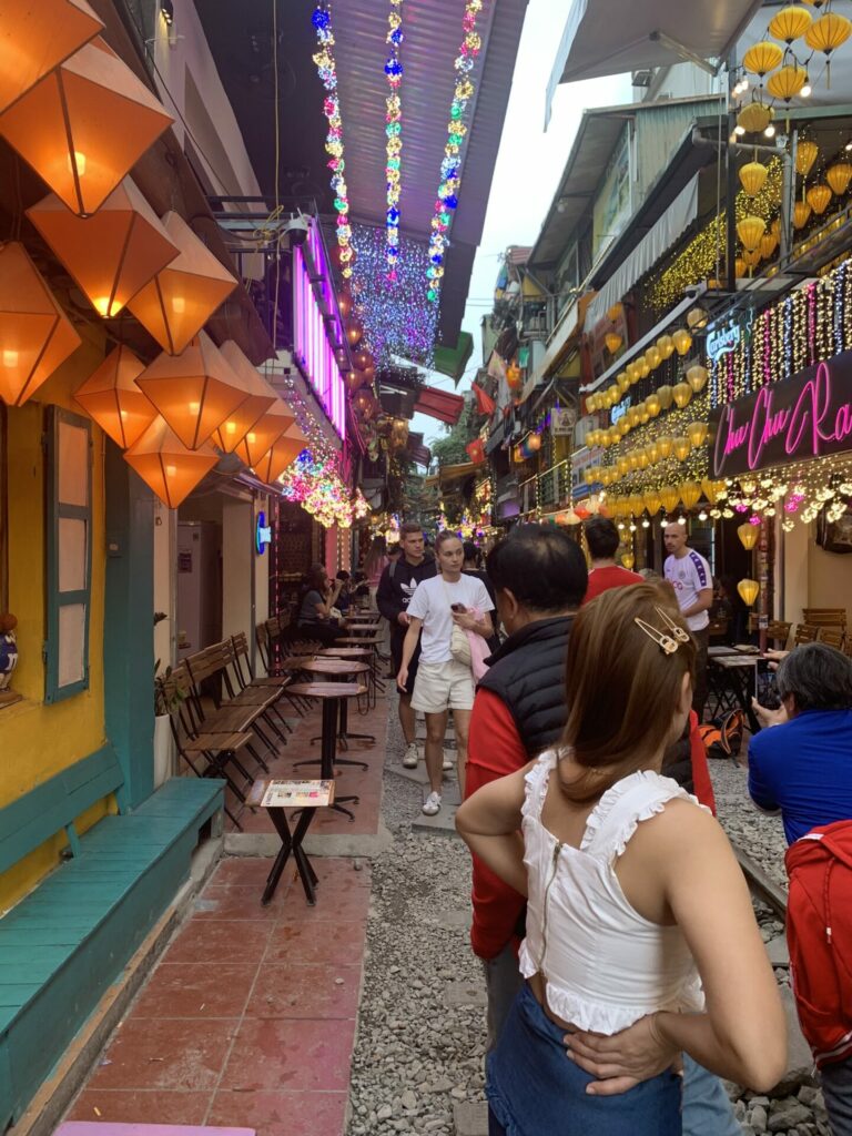 On The Road - Auntie Anne - Southeast Asia - Vietnam - Train Street, Hanoi