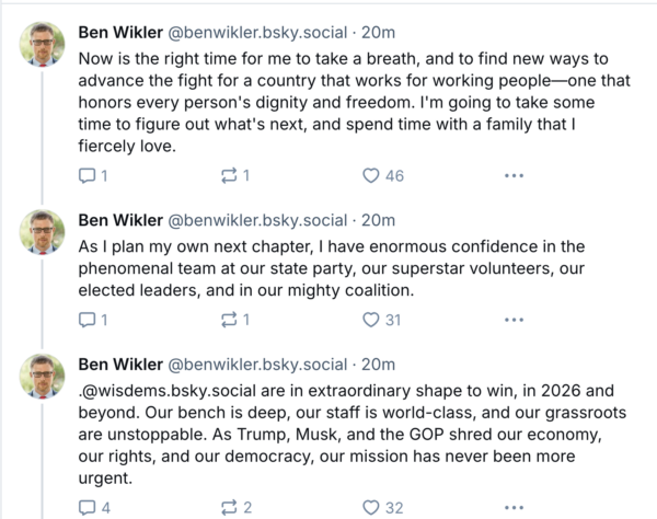 Ben Wikler is Passing the Torch in Wisconsin