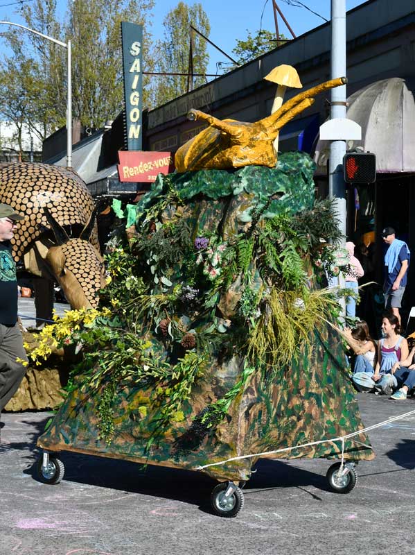 On The Road - Mike in Oly - Procession of the Species Parade, Olympia, WA 1/3