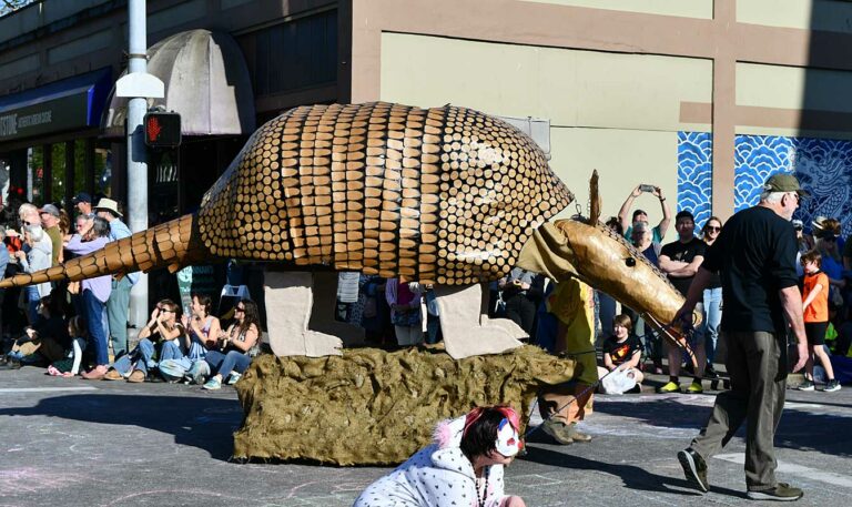 On The Road - Mike in Oly - Procession of the Species, Olympia, WA 2/3 9