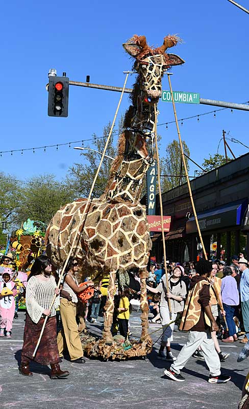 On The Road - Mike in Oly - Procession of the Species, Olympia, WA 2/3 5
