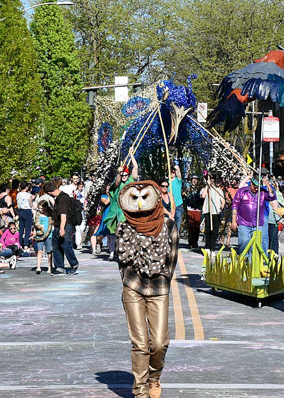 On The Road - Mike in Oly - Procession of the Species Parade, Olympia, WA 1/3 9
