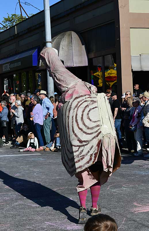 On The Road - Mike in Oly - Procession of the Species, Olympia, WA 3/3 2