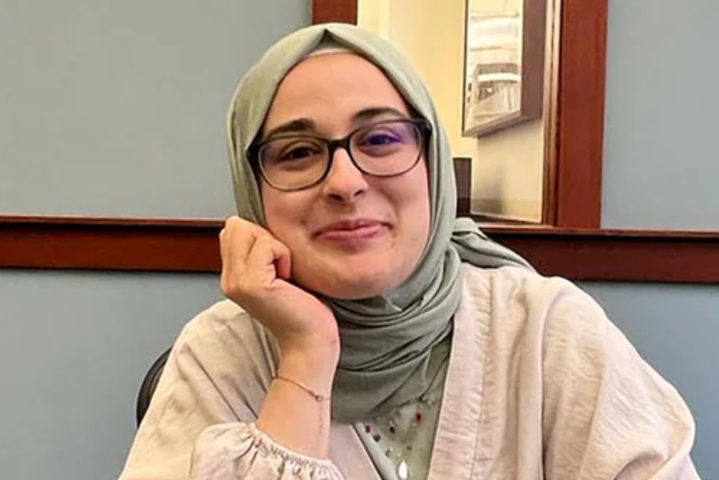 Photo of Tufts PhD student Rümeysa Öztürk