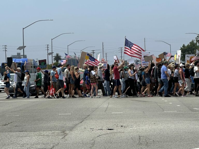 NaijaGal - No Kings Protest in Marina del Rey/Playa Vista, California 9