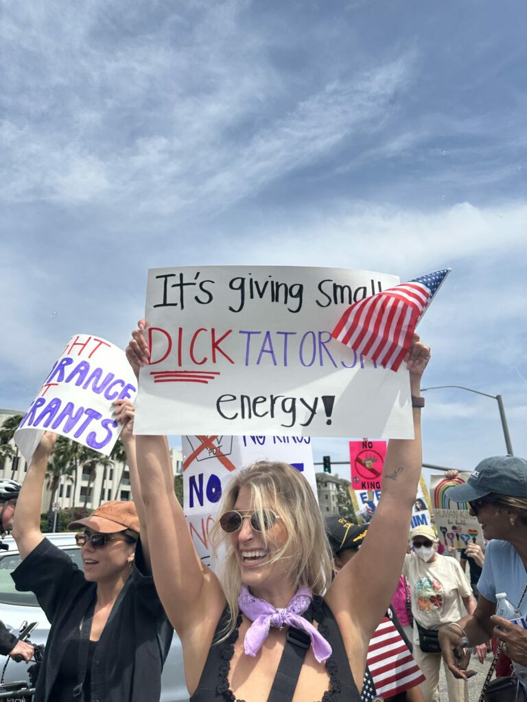 NaijaGal - No Kings Protest in Marina del Rey/Playa Vista, California 8