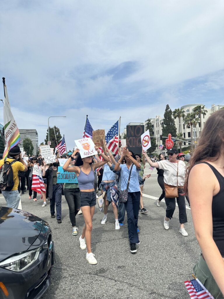 NaijaGal - No Kings Protest in Marina del Rey/Playa Vista, California 4
