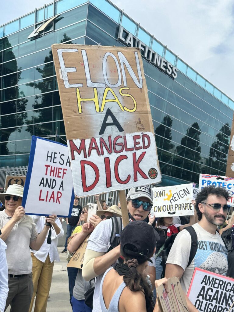 NaijaGal - No Kings Protest in Marina del Rey/Playa Vista, California 2