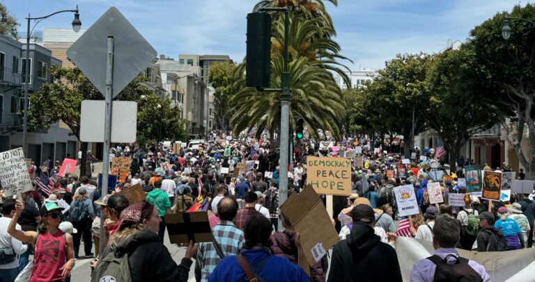 On The Road - dmkingto - No Kings March San Francisco 1