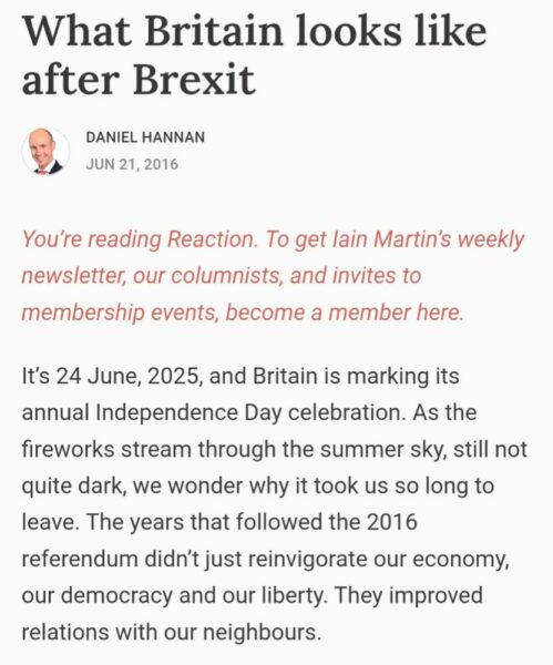Foreign Affairs Open Thread: Nine Years of Sunlit Uplands