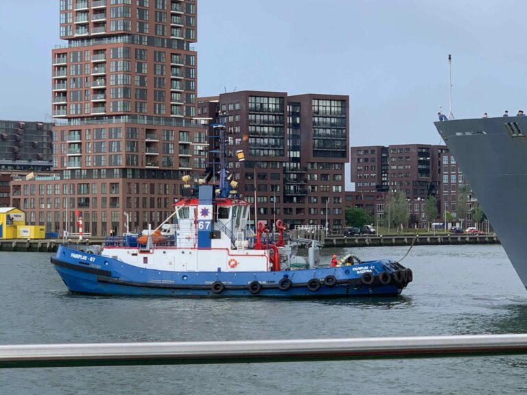 On The Road - Captain C - Netherlands, September 2024 Part 2: Rotterdam Harbour Tour Part 1 4