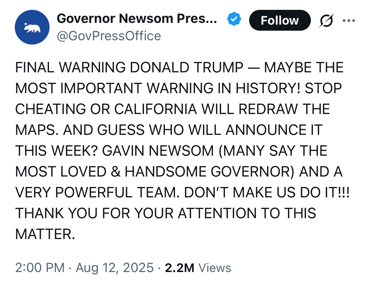 Fire With Fire (Open Thread) 1