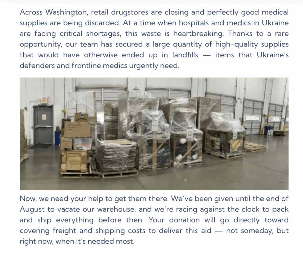 In July, We Could Do Nothing about USAID Losses. Today, We Can Do Something for Ukraine. 1