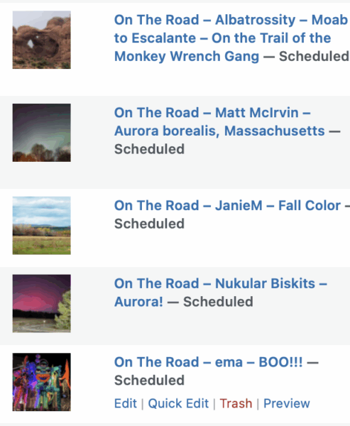 On The Road - Albatrossity - Moab to Escalante - On the Trail of the Monkey Wrench Gang 10