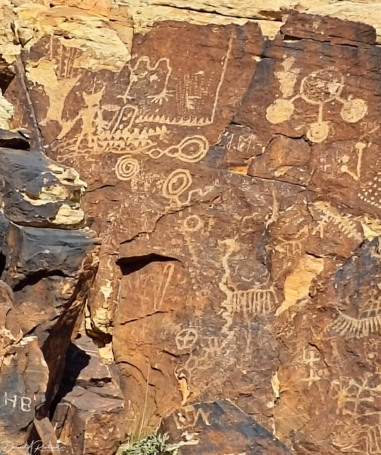 On The Road - Albatrossity - Parowan Petroglyphs and Zion National Park 9