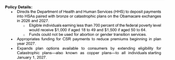 Cassidy and Crapo --- great for healthy over 400% FPLers