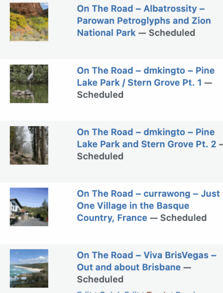 On The Road - Albatrossity - Parowan Petroglyphs and Zion National Park 10